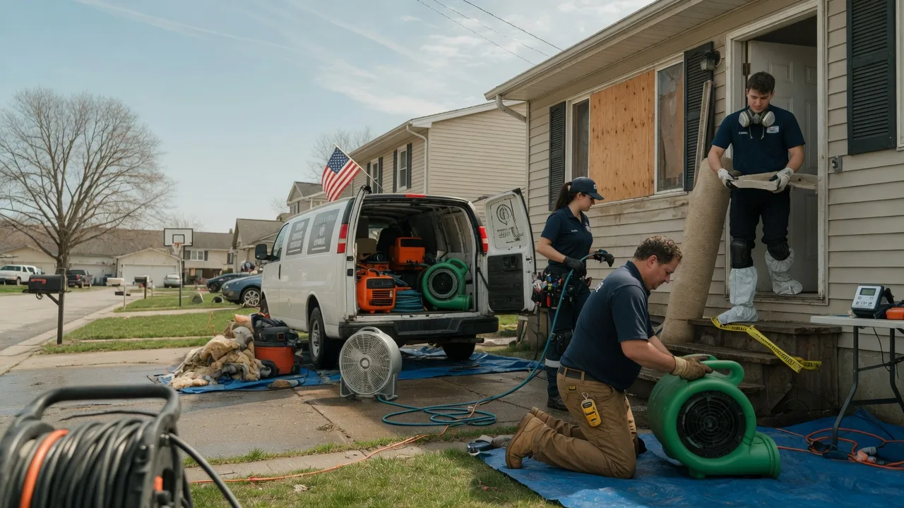 Water Damage Restoration in Canton, OK near me